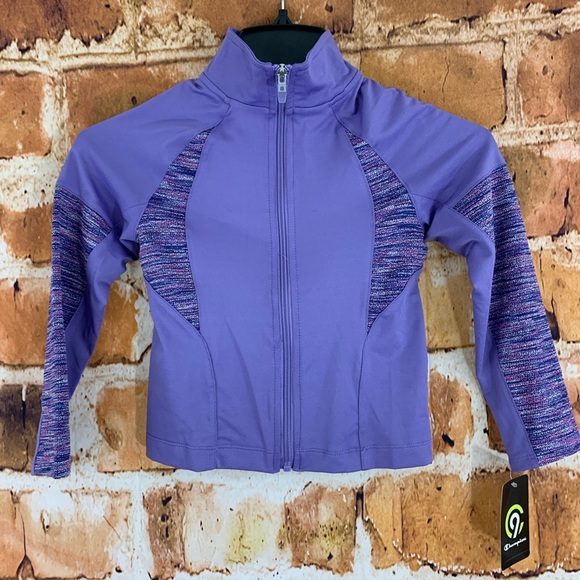 Champion Girls Purple Perfomance Jacket - Picture 2 of 6